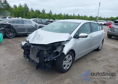 2016 Kia Forte Lx from USA, damaged, VIN KNAFK4A65G5540470